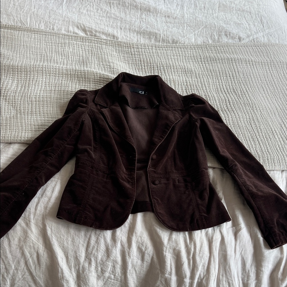 Dynamite Dark Brown Blazer